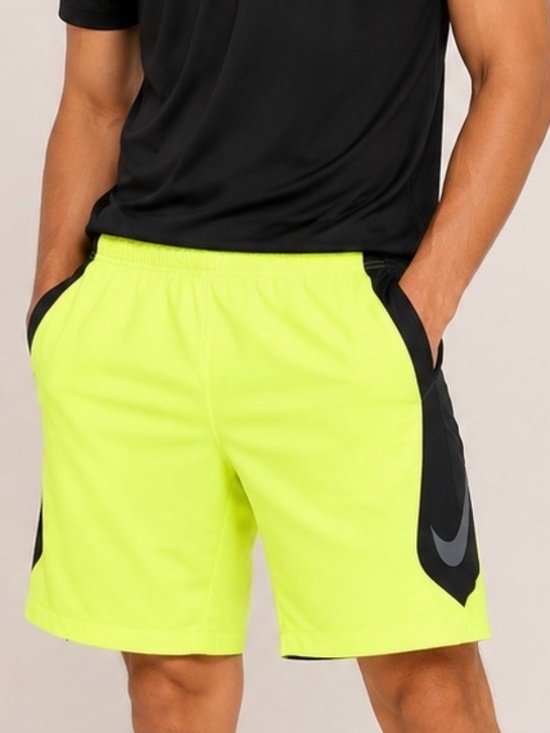 Nike Other - Nike Dri Fit Shorts Mens Size XL Yellow Swim Trunks Athletic Lightweight